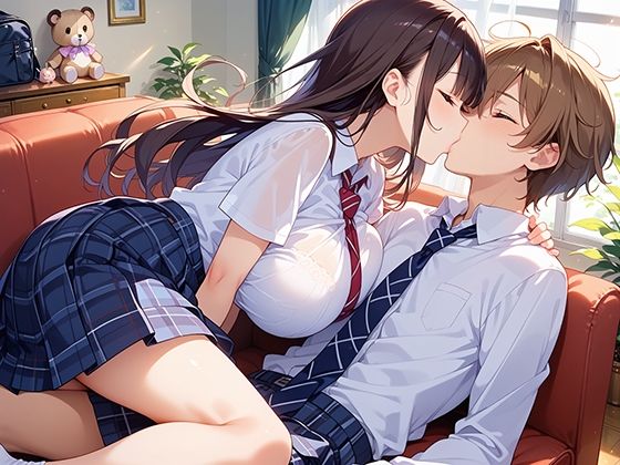 はじめて彼女ができたので幼なじみとSEXや中出しの練習をする事にした サンプル5ページ目