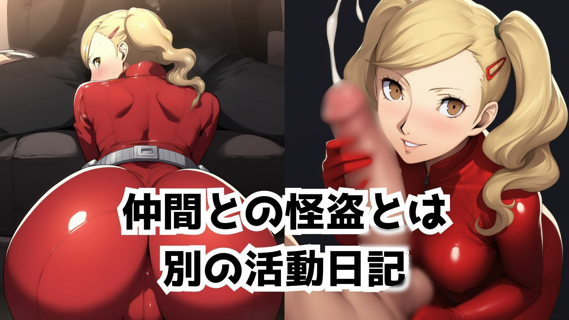 ペル〇ナ5  杏の怪盗日記（裏） サンプル2ページ目