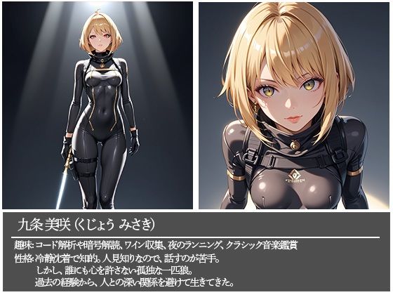 孤独の追跡者  獲物にされた女スパイ サンプル3ページ目