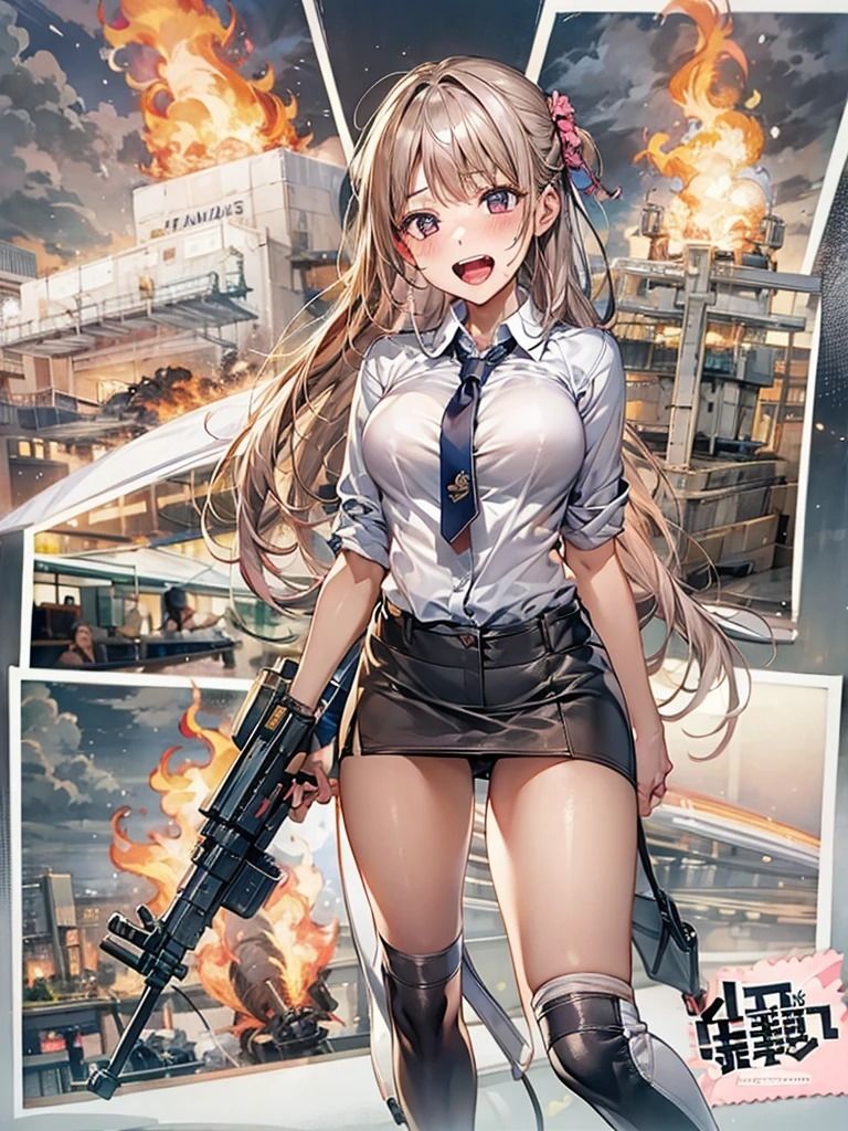 BATTLE ANGELS:戦場を駆ける美女たち【イラスト集】 サンプル2ページ目