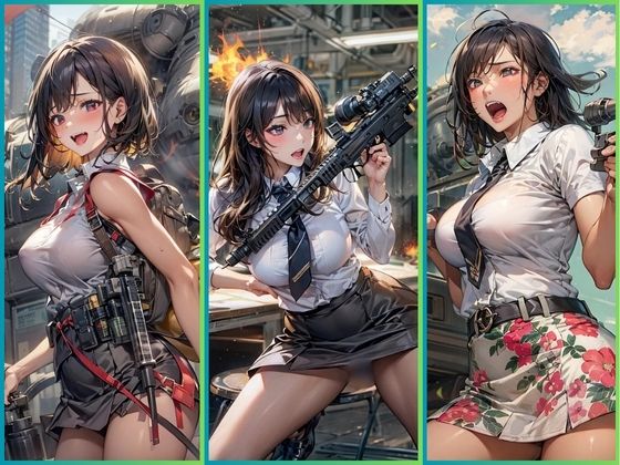 BATTLE ANGELS:戦場を駆ける美女たち【イラスト集】