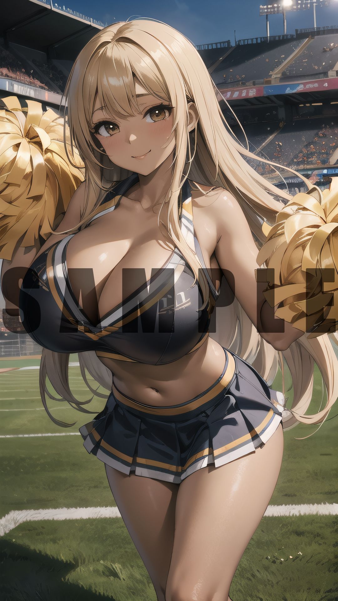 次回作でオジサンと濃厚セックスする金髪巨乳ギャルのグラビア写真集 サンプル1ページ目