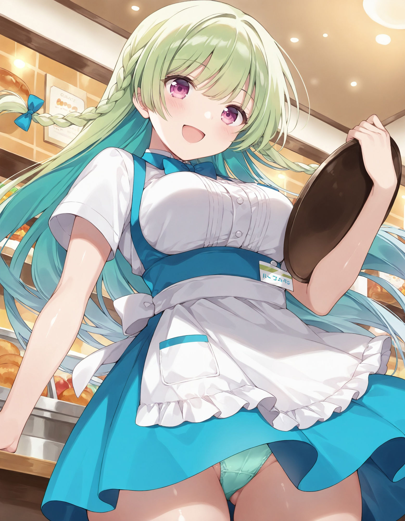 ウェイトレスのパンチラ サンプル5ページ目