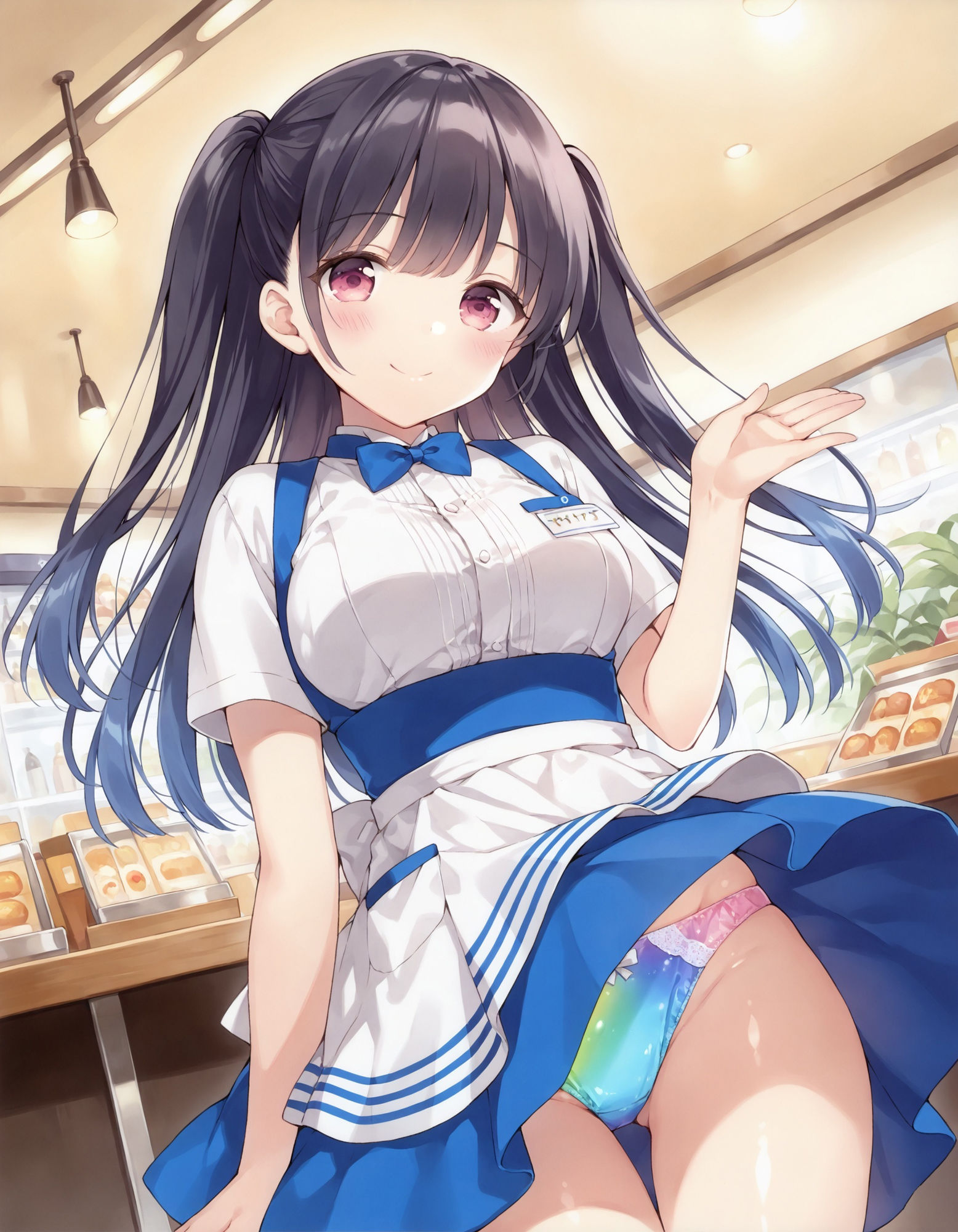 ウェイトレスのパンチラ サンプル7ページ目