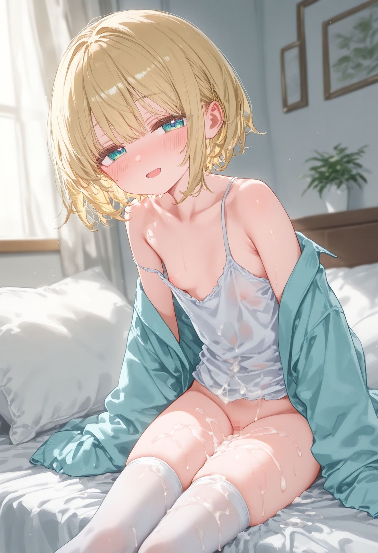 女の子の身体じゅうに精液からっぽになるまでぶっかけたい！ サンプル10ページ目