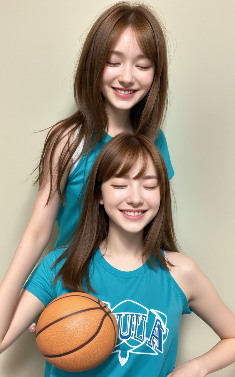 AI美女写真集┃バスケ美人 サンプル7ページ目