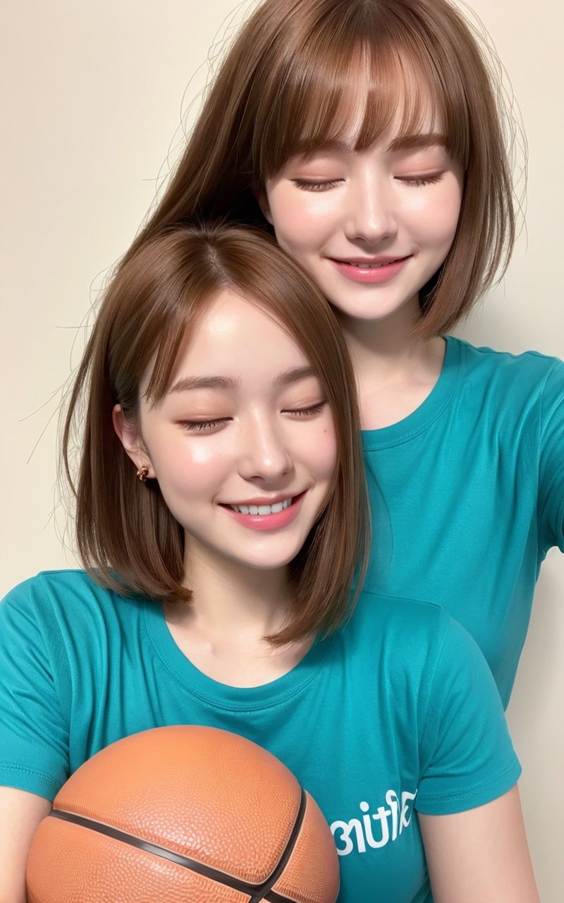 AI美女写真集┃バスケ美人 サンプル9ページ目