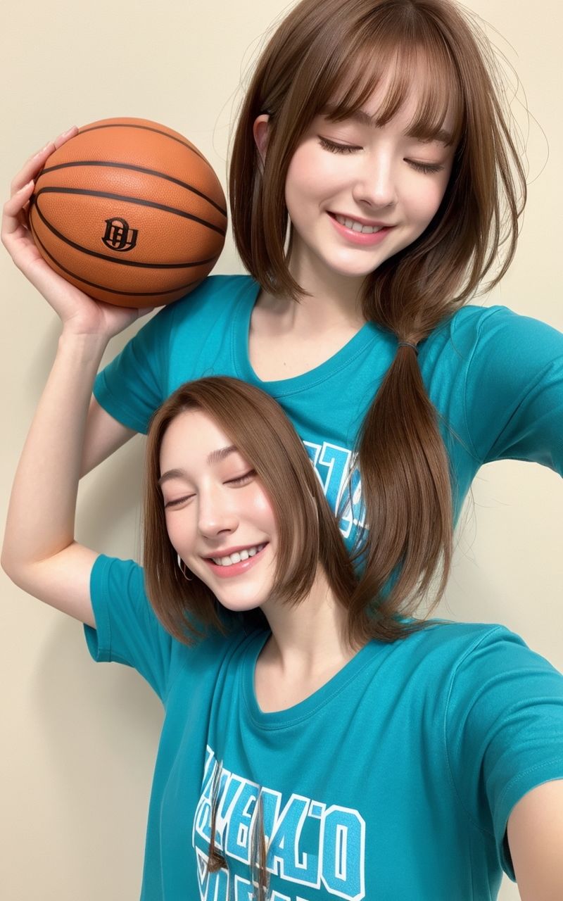 AI美女写真集┃バスケ美人 サンプル10ページ目