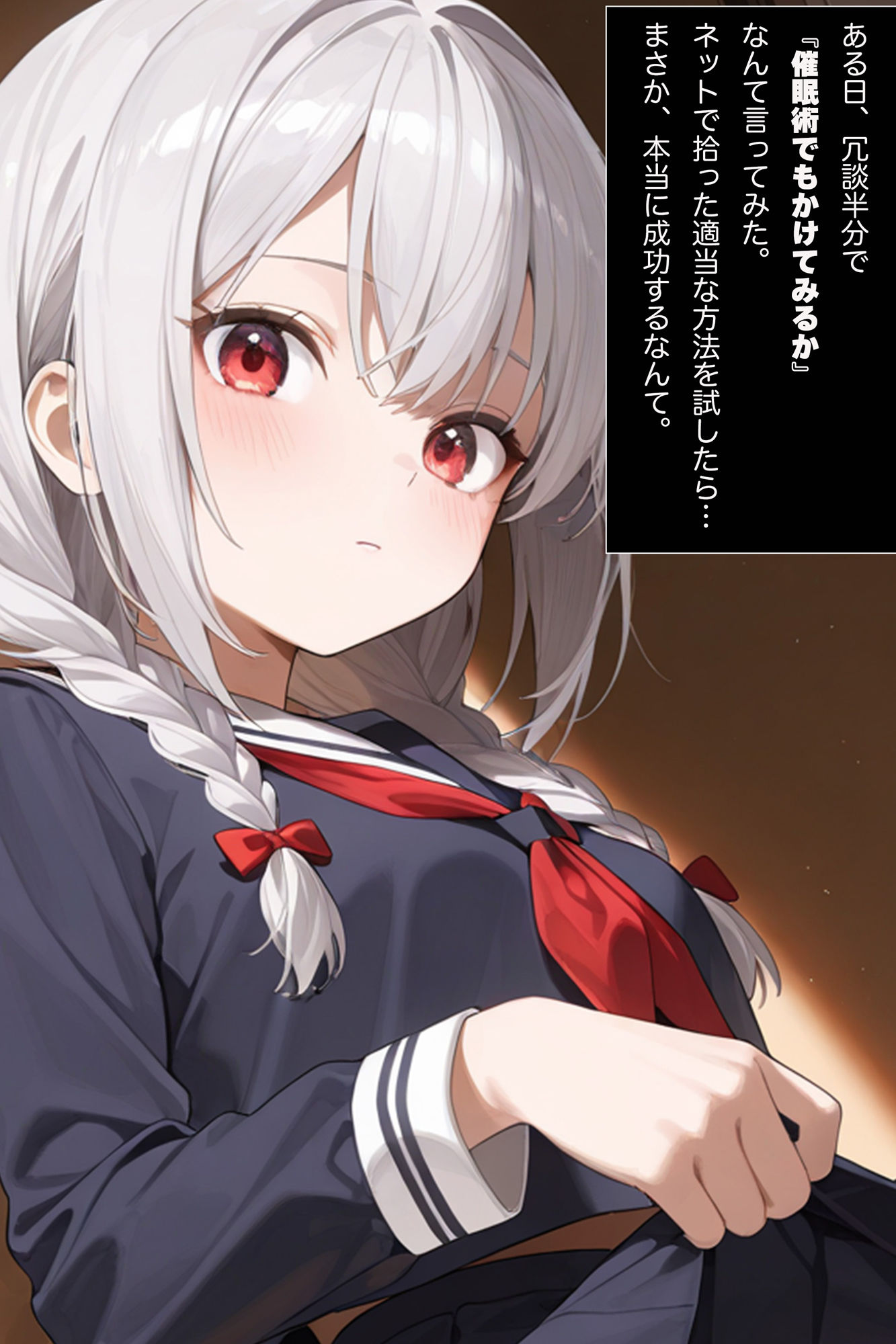 隣の席に座る学園のアイドルに催●術をかけてみたら成功してしまった件オ◎ニー編 サンプル2ページ目