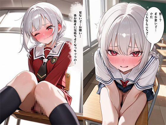 隣の席に座る学園のアイドルに催●術をかけてみたら成功してしまった件オ◎ニー編 サンプル4ページ目