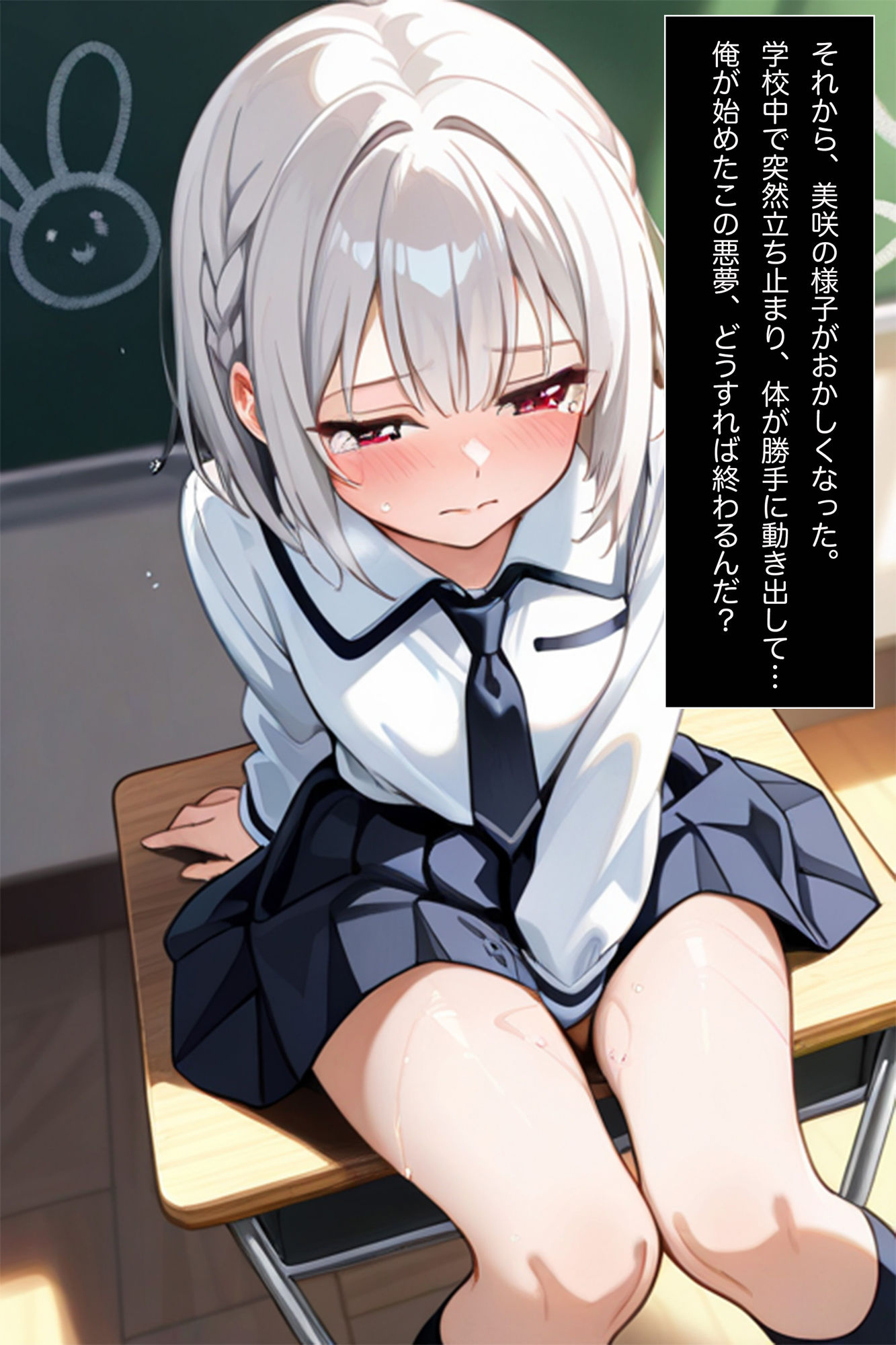隣の席に座る学園のアイドルに催●術をかけてみたら成功してしまった件オ◎ニー編 サンプル5ページ目