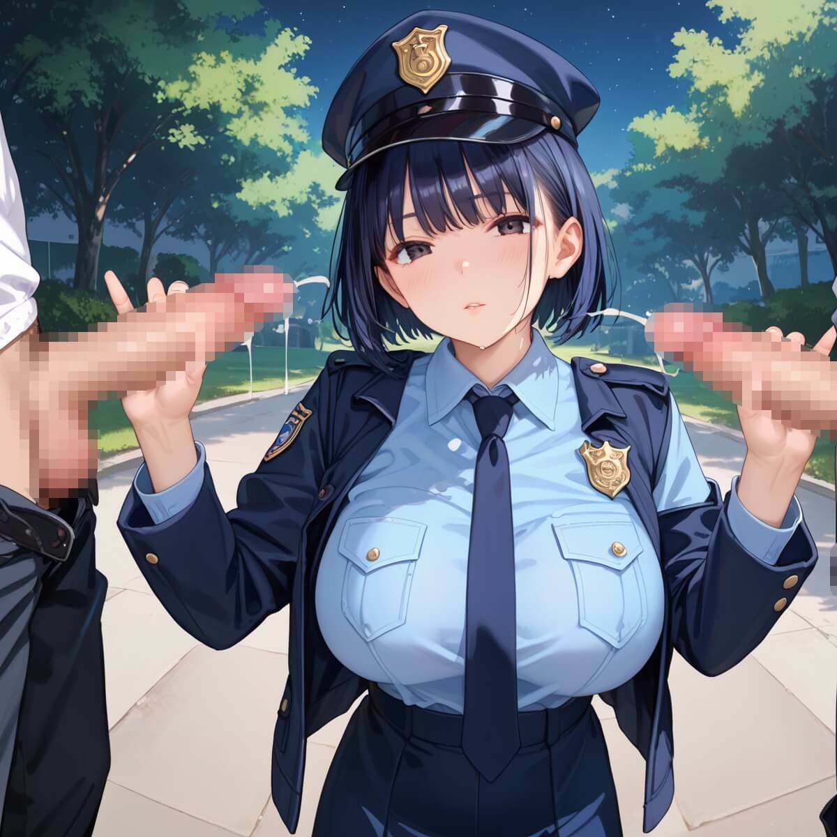 射精しないと、逮捕しちゃうぞ！エチエチ婦警さんの無理難題！！3【厳選CG200枚収録】 サンプル10ページ目