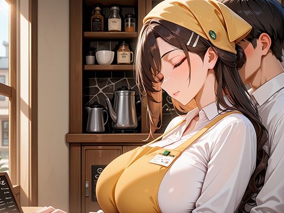 カフェ店員の人妻に誘惑され中出し不倫セックス サンプル4ページ目