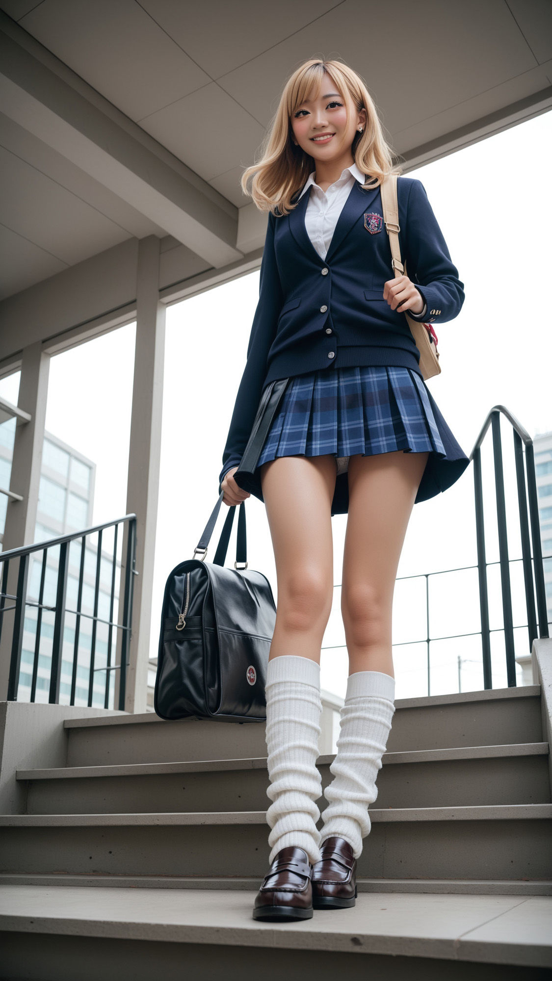 転校生はミニスカートの金髪ギャル サンプル3ページ目