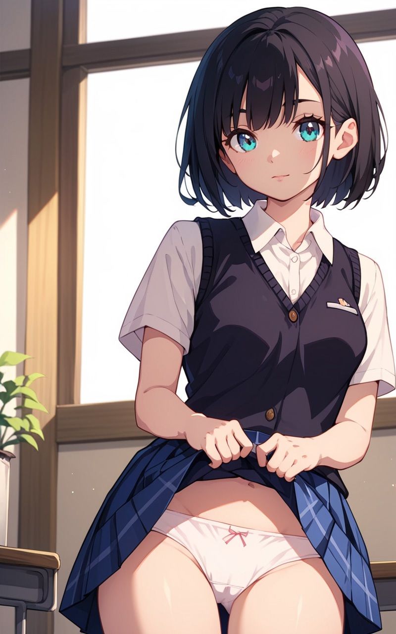 女子校生パンちら サンプル2ページ目