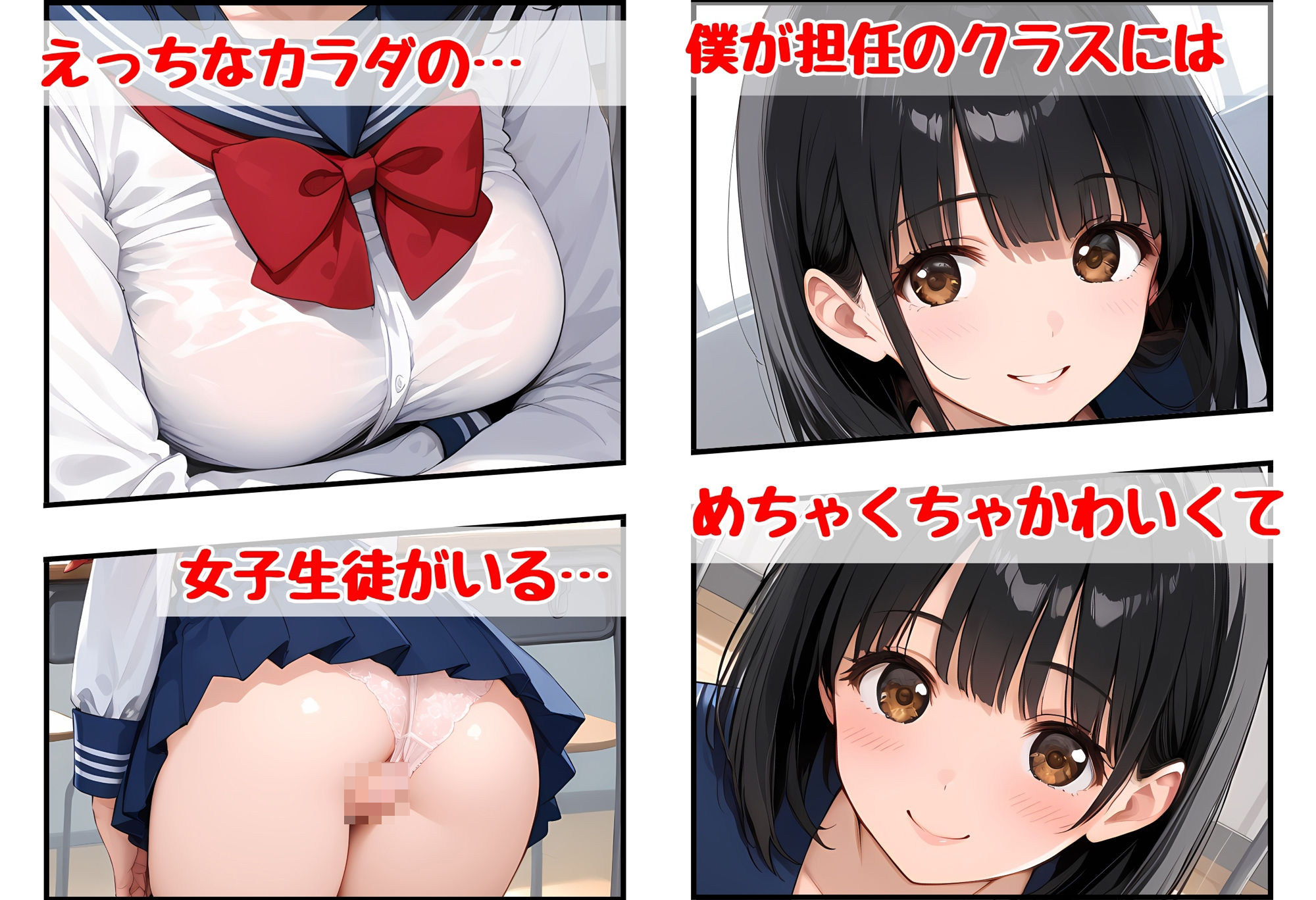 発育中の女子生徒に射精が止まらなかった話 サンプル1ページ目