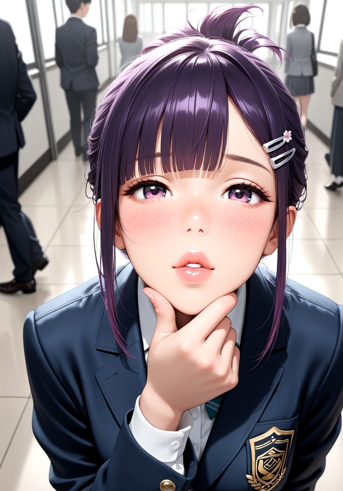 キス待ち耐久〜あなたが大好きすぎる彼女〜 サンプル1ページ目