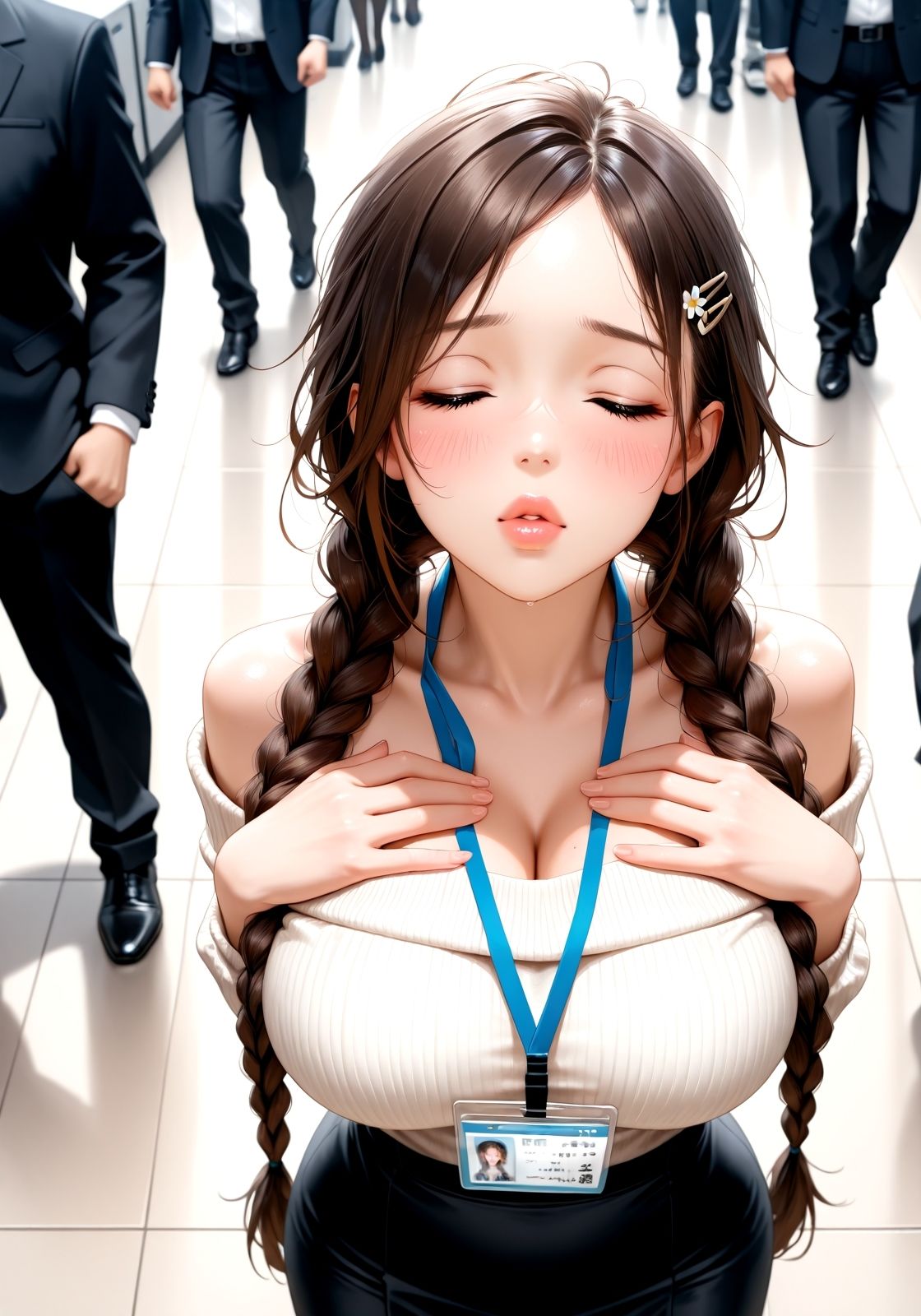 キス待ち耐久〜あなたが大好きすぎる彼女〜 サンプル4ページ目