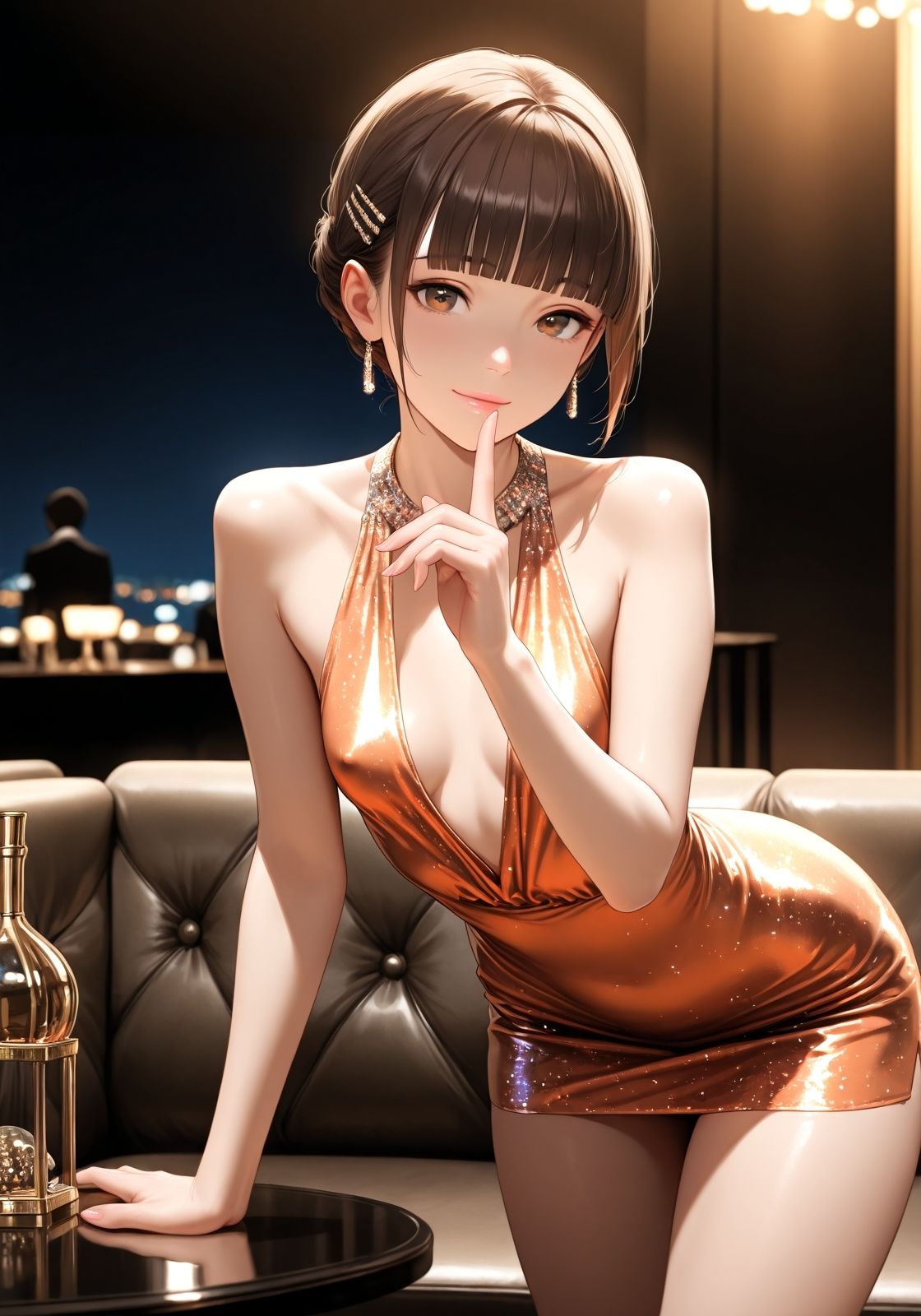 キャバ嬢ちゃんに貢いでアフター誘ってみた サンプル1ページ目