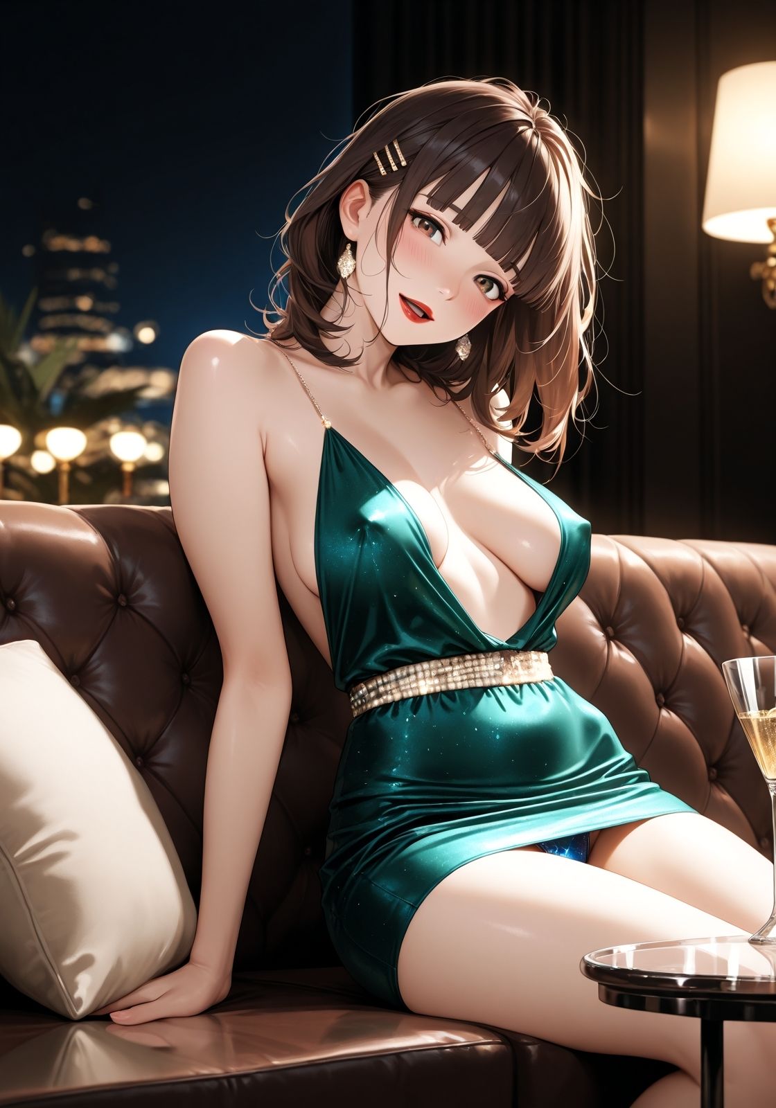 キャバ嬢ちゃんに貢いでアフター誘ってみた サンプル4ページ目