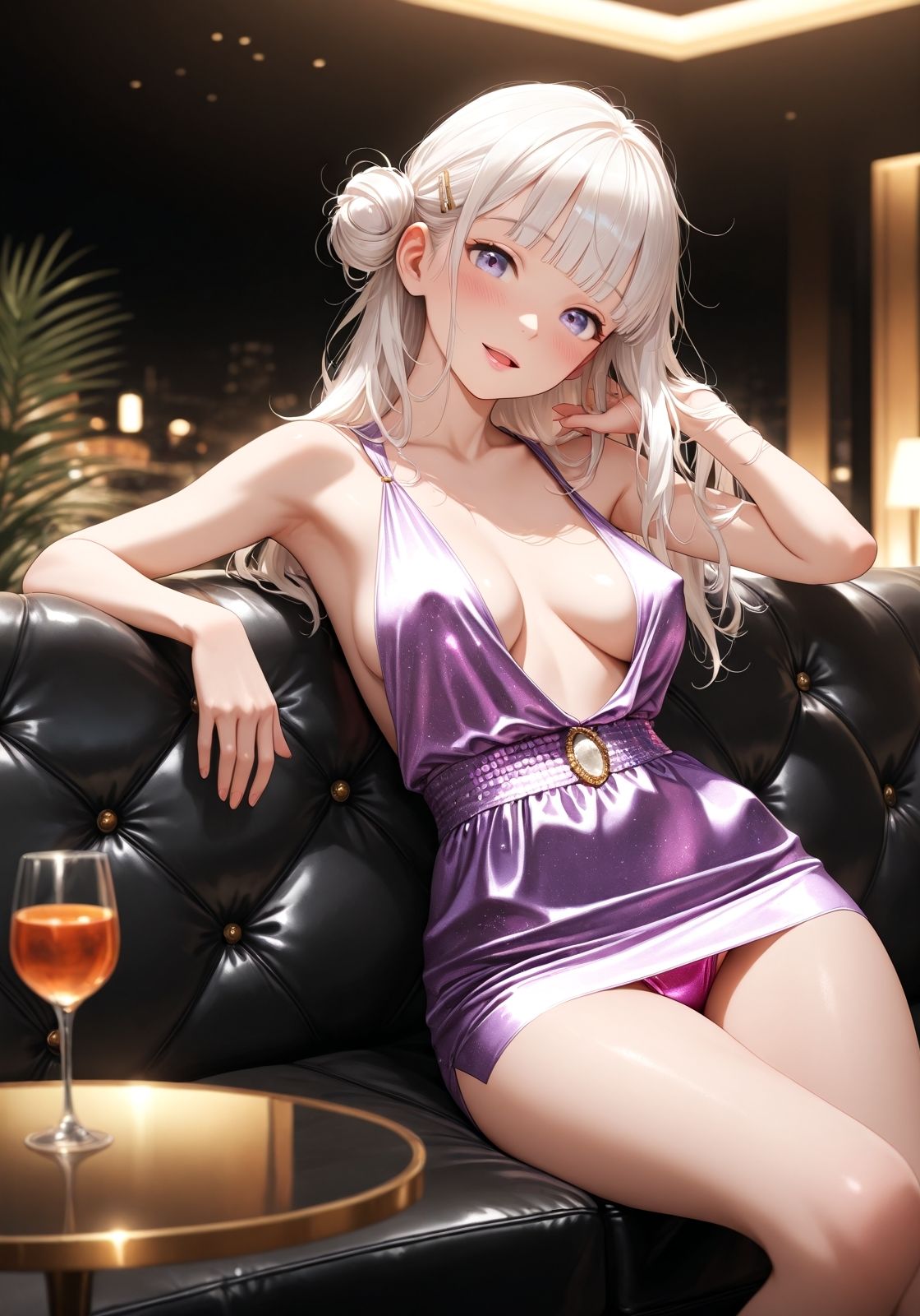 キャバ嬢ちゃんに貢いでアフター誘ってみた サンプル5ページ目