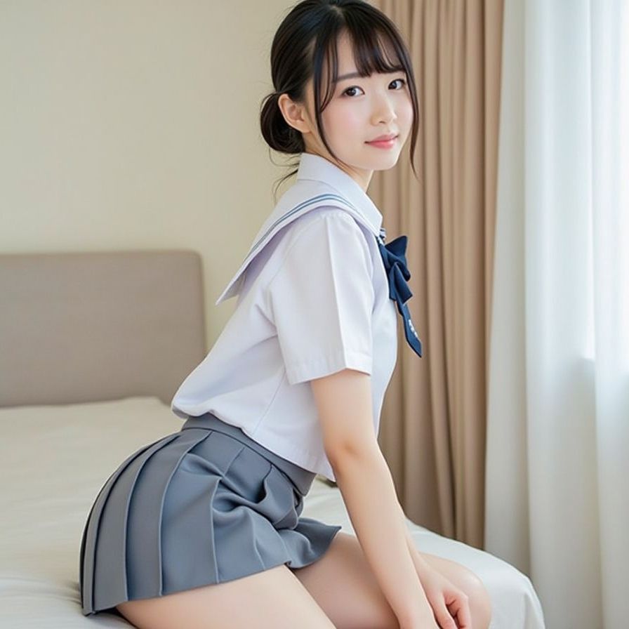 制服特化 -AIグラビア写真集- サンプル7ページ目