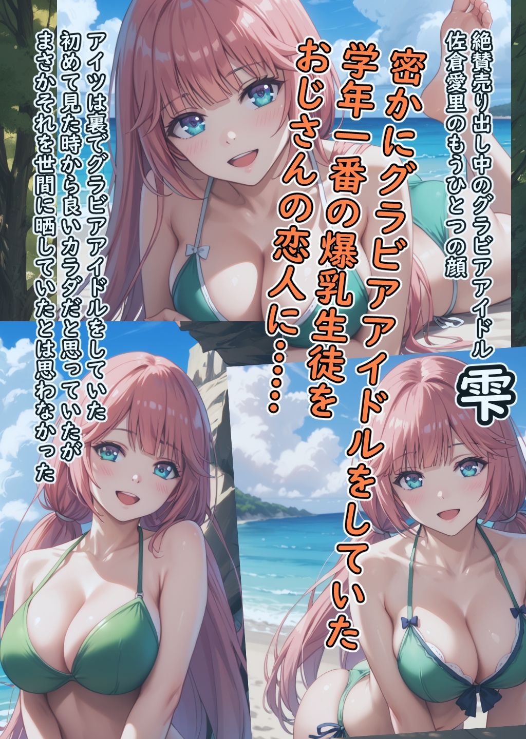 ようこそおじさんの種付け楽園へ  密かなアイドルと サンプル2ページ目
