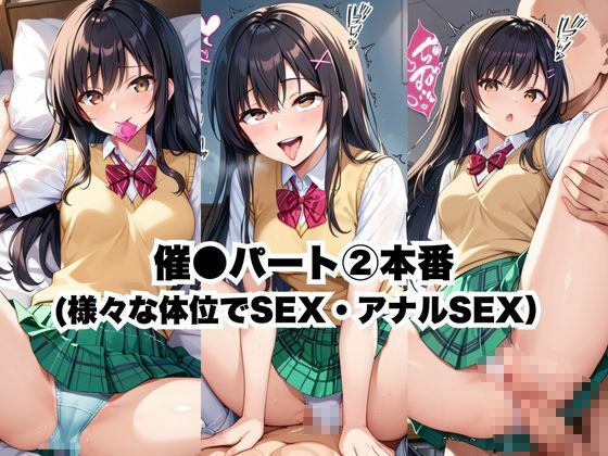 催●で彼氏と思い込ませいちゃlove変態調教SEXからの催●解除で強●孕ませレ●プ！古手●唯編 サンプル3ページ目