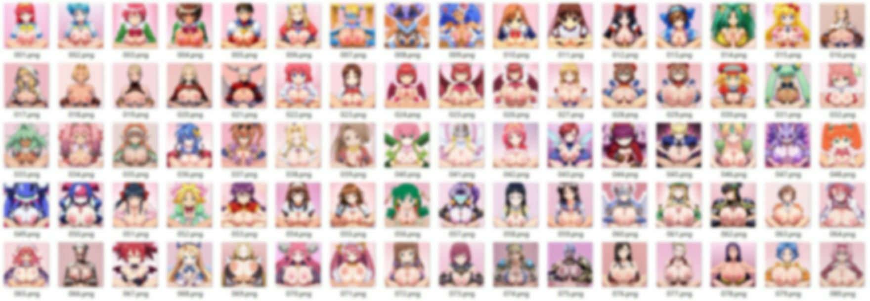 レトロゲームパイズリ サンプル1ページ目