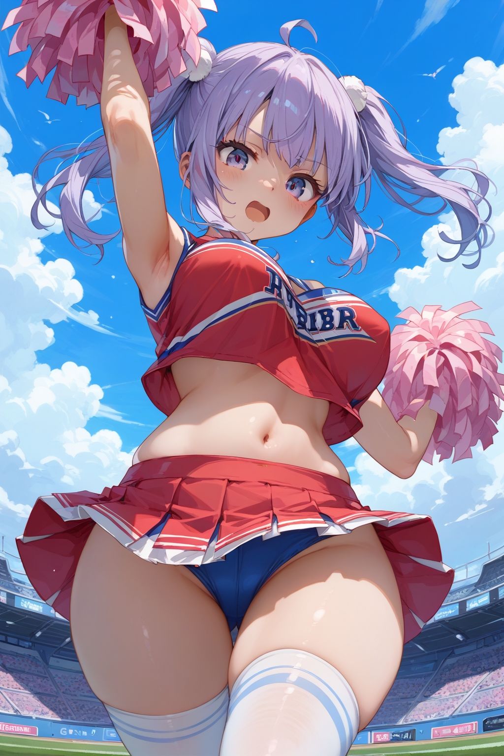 チアガールの応援はうれしいけど、アソコが元気になっちゃった サンプル1ページ目