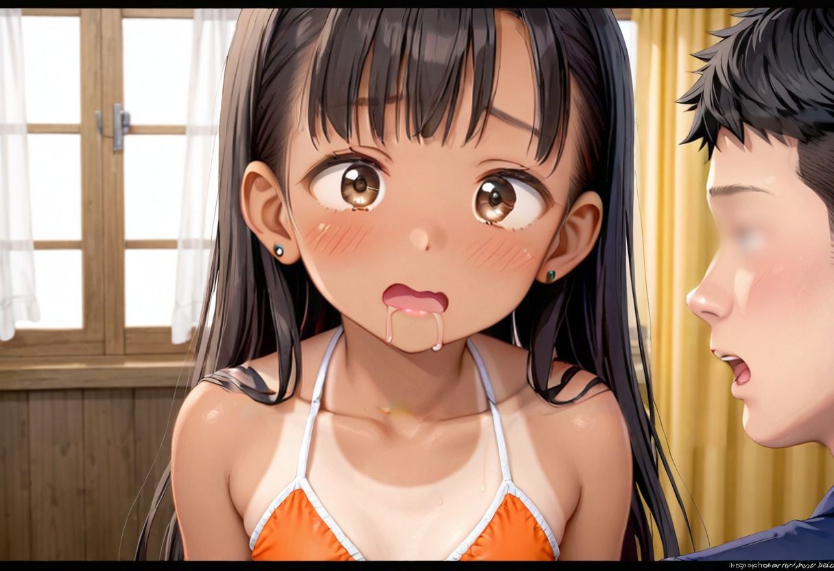 褐色少女の初めてのエッチ記録 サンプル5ページ目
