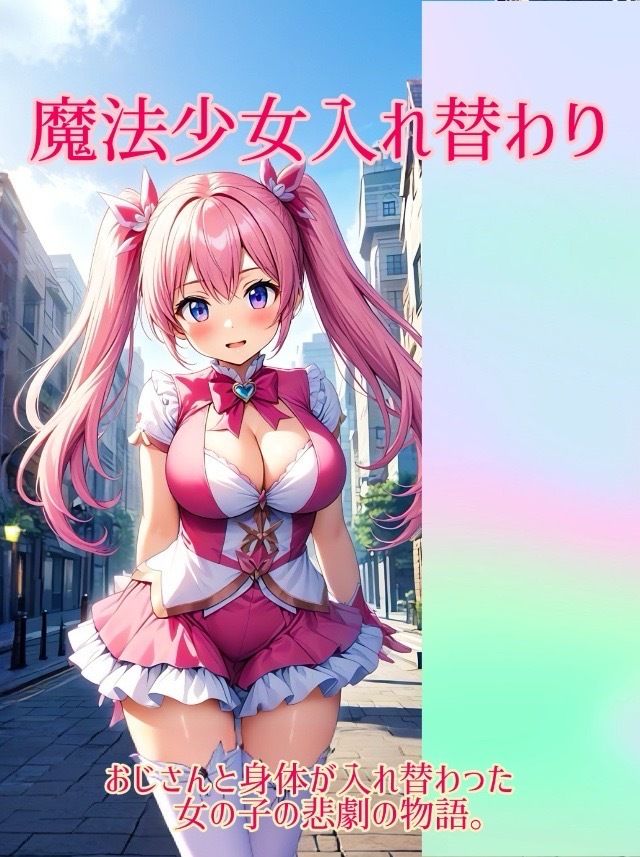 【入れ替わり・イラスト集】魔法少女入れ替わり サンプル1ページ目
