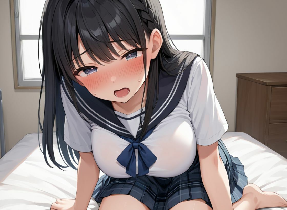 友達の妹がエロい下着で誘ってきた件 サンプル1ページ目