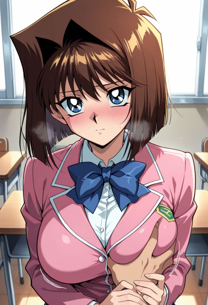 放課後ヒロインズ  真崎杏子 サンプル1ページ目