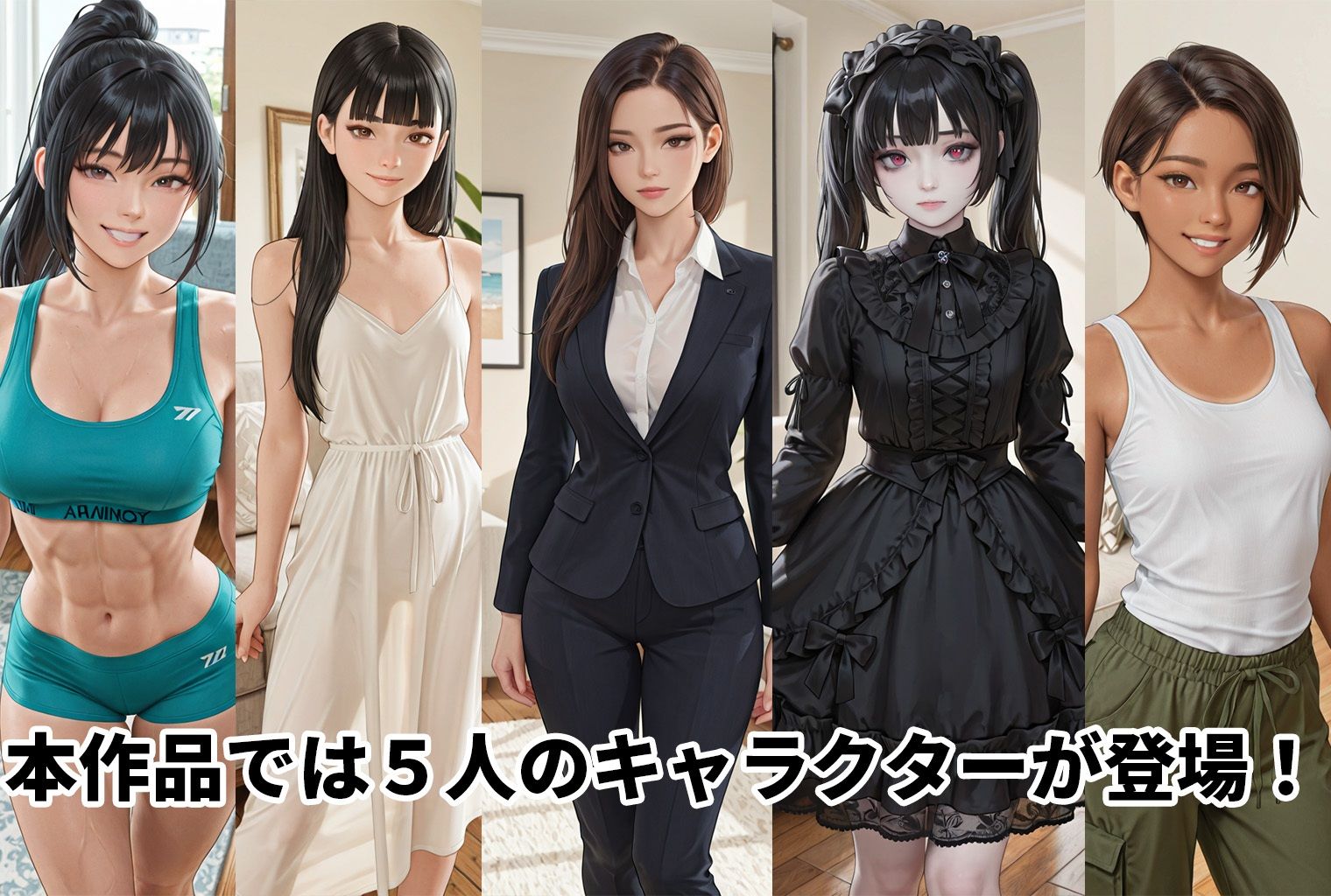 【2.5次元】素足足裏特化CG集 サンプル1ページ目