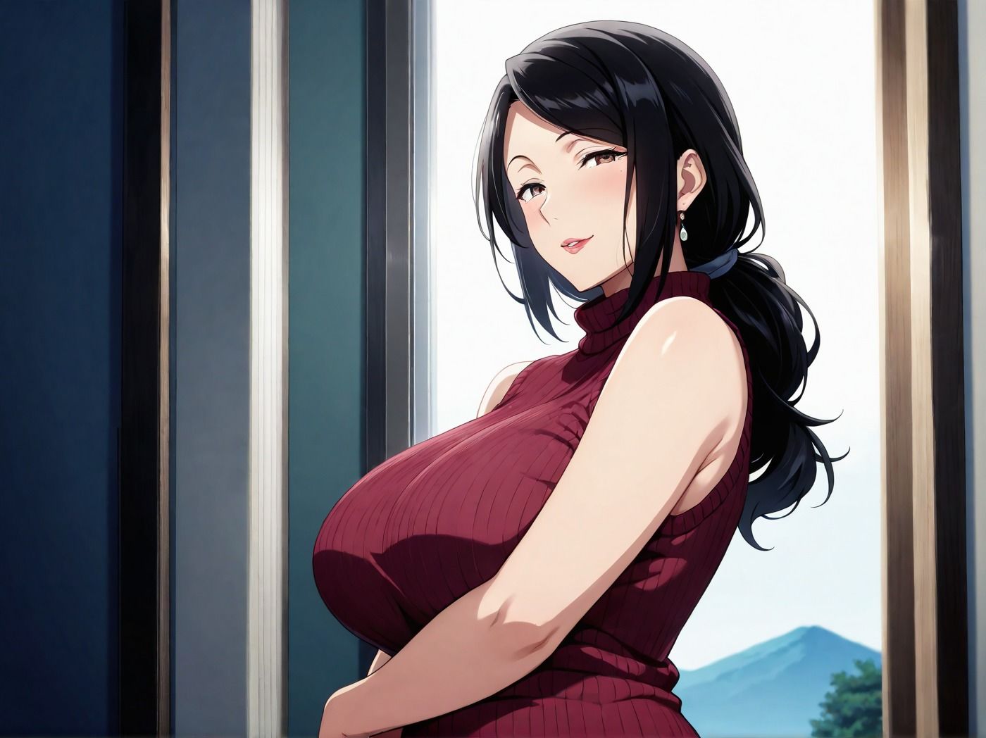 爆乳レス妻  義父の巨根に堕ちる サンプル1ページ目