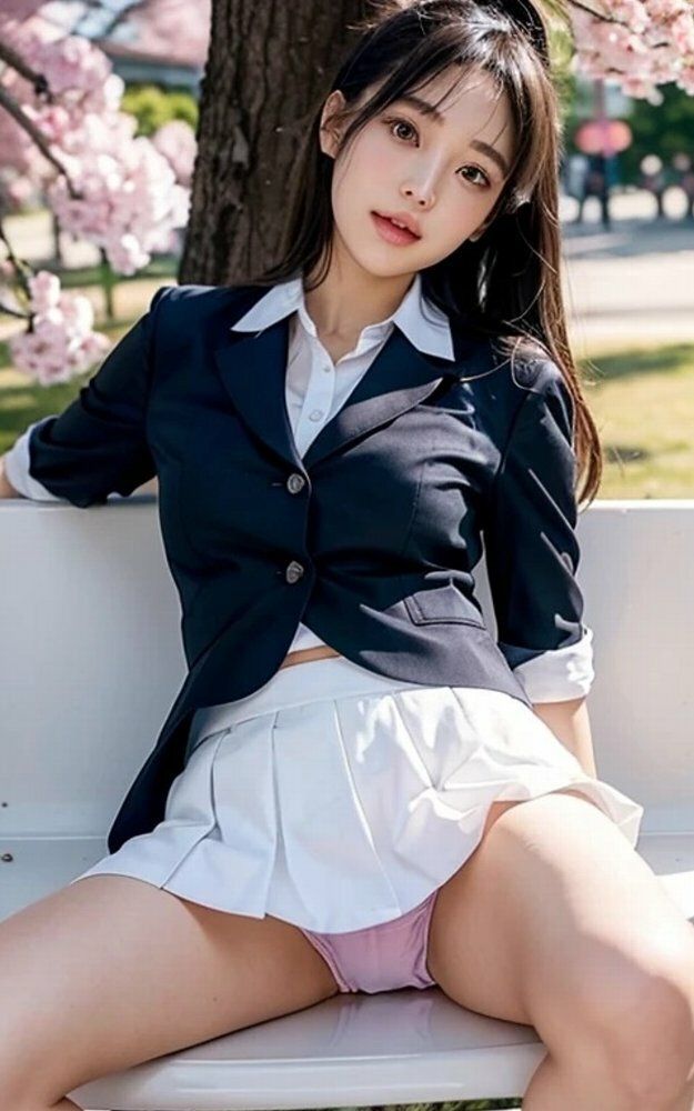 女子大生お花見パンチラ画像集 サンプル5ページ目