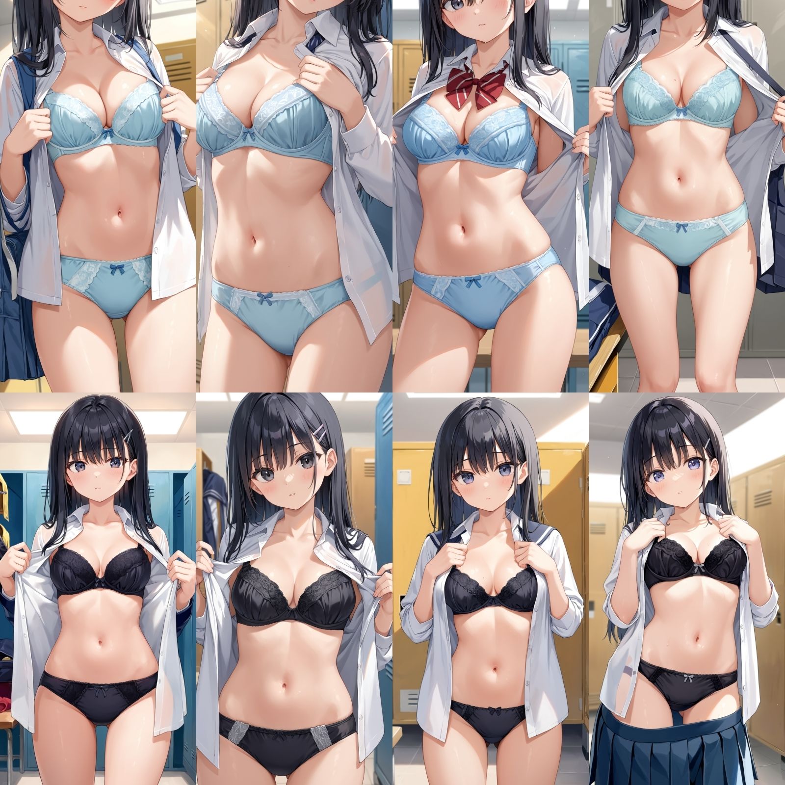 同級生の着替え盗撮2【500枚】 サンプル2ページ目