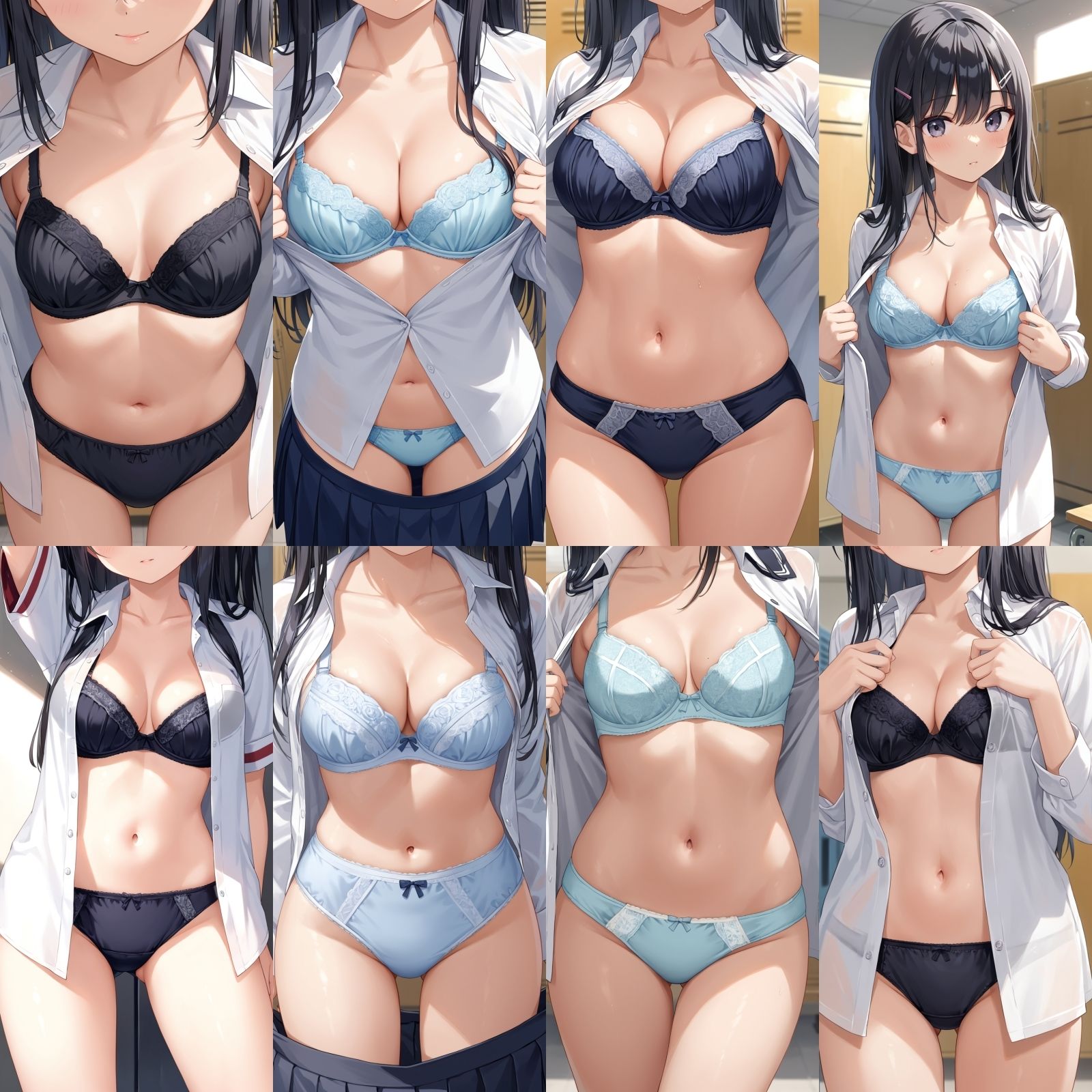 同級生の着替え盗撮2【500枚】 サンプル3ページ目