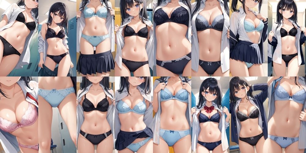 同級生の着替え盗撮2【500枚】 サンプル4ページ目