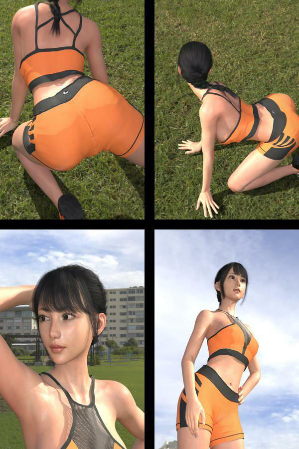 【TD100】スレンダー＆グラマラスビューティー・宮本果歩のグラドル写真集 Aroma-031 サンプル1ページ目
