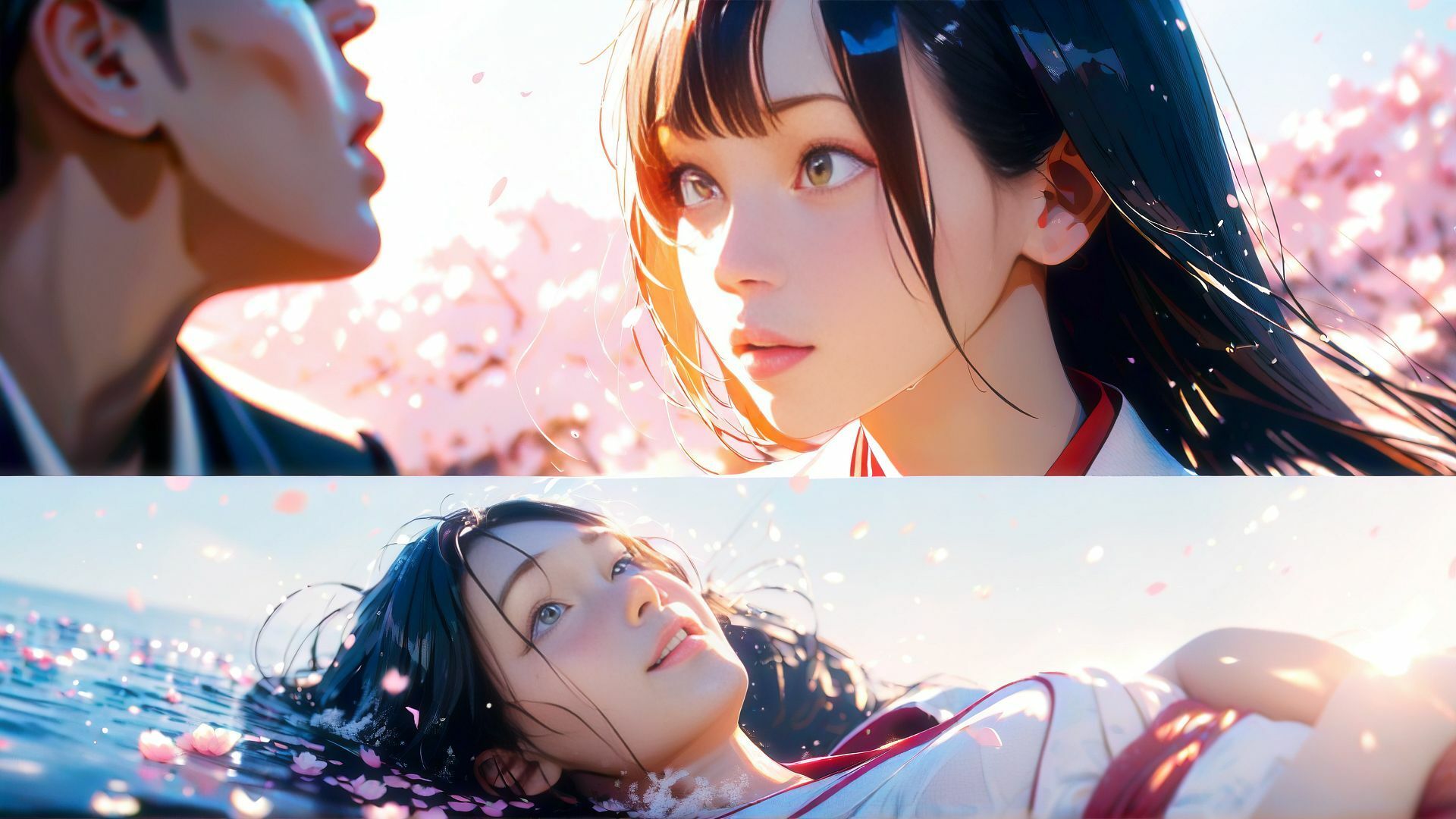 満開の桜の樹の下で サンプル7ページ目