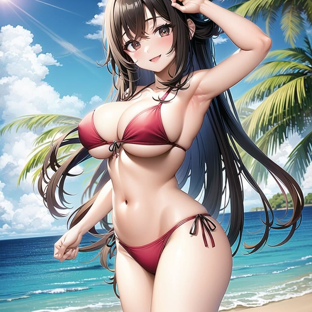 ai  グラビアイラスト集  Vol.17 サンプル2ページ目