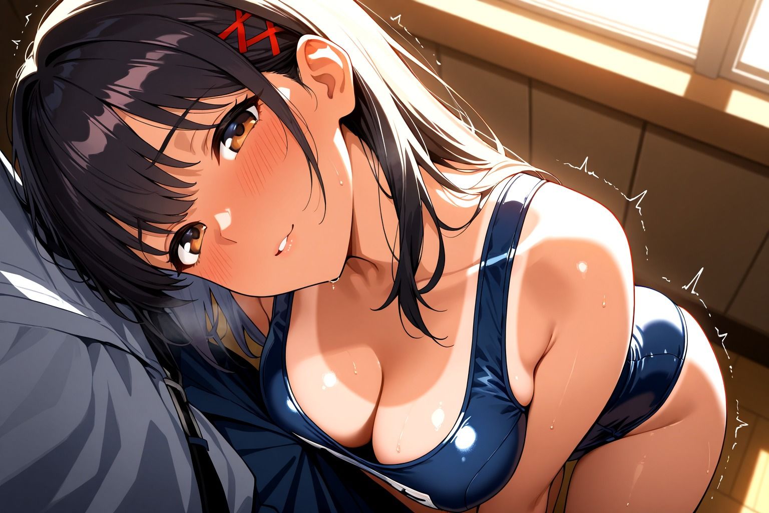 小麦色の妹がエロすぎて  日焼け跡付き巨乳に敗北の逝き地獄 サンプル5ページ目