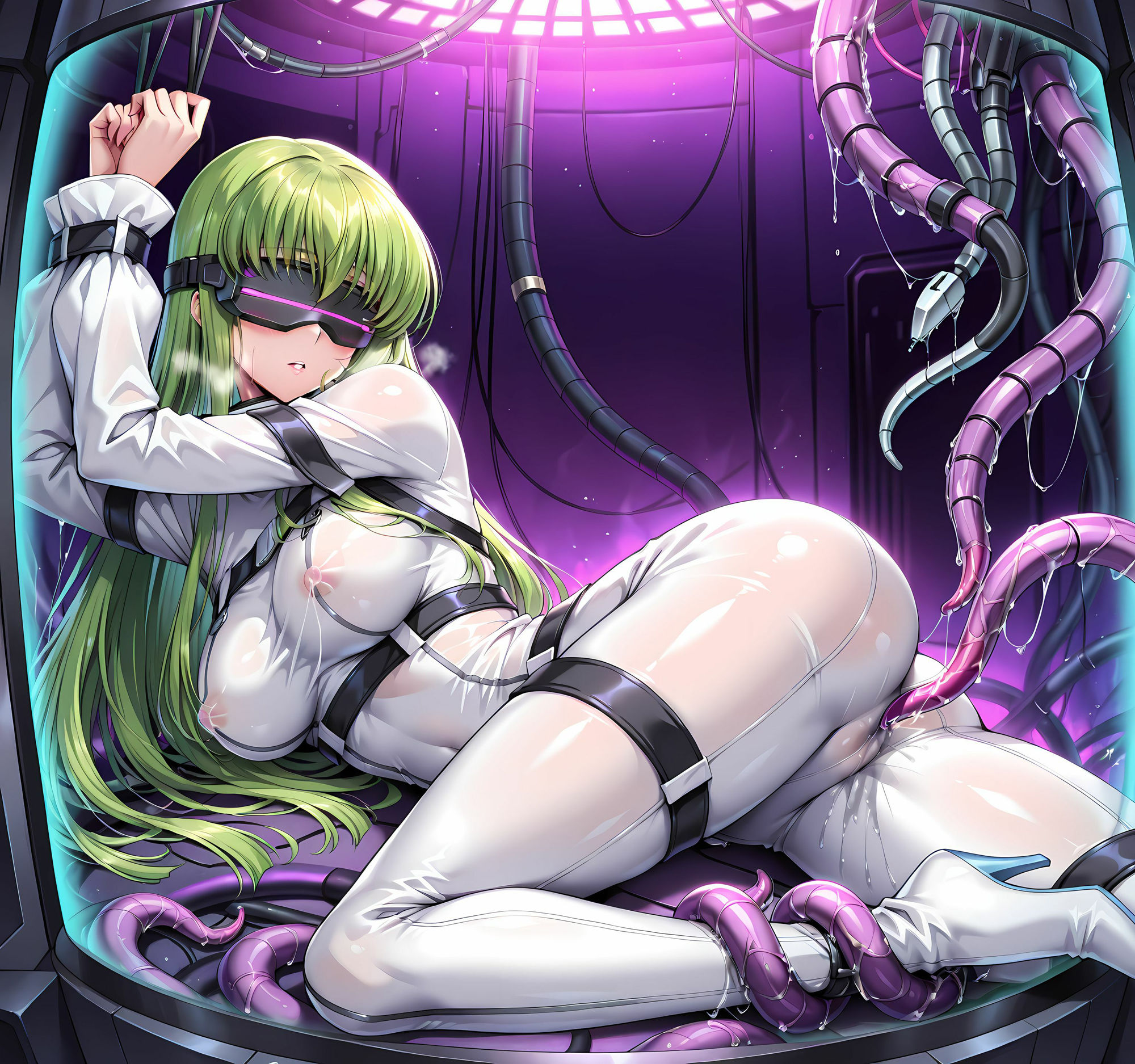 魔女拘束洗脳悪堕ち〜ドスケベ交尾〜 サンプル6ページ目