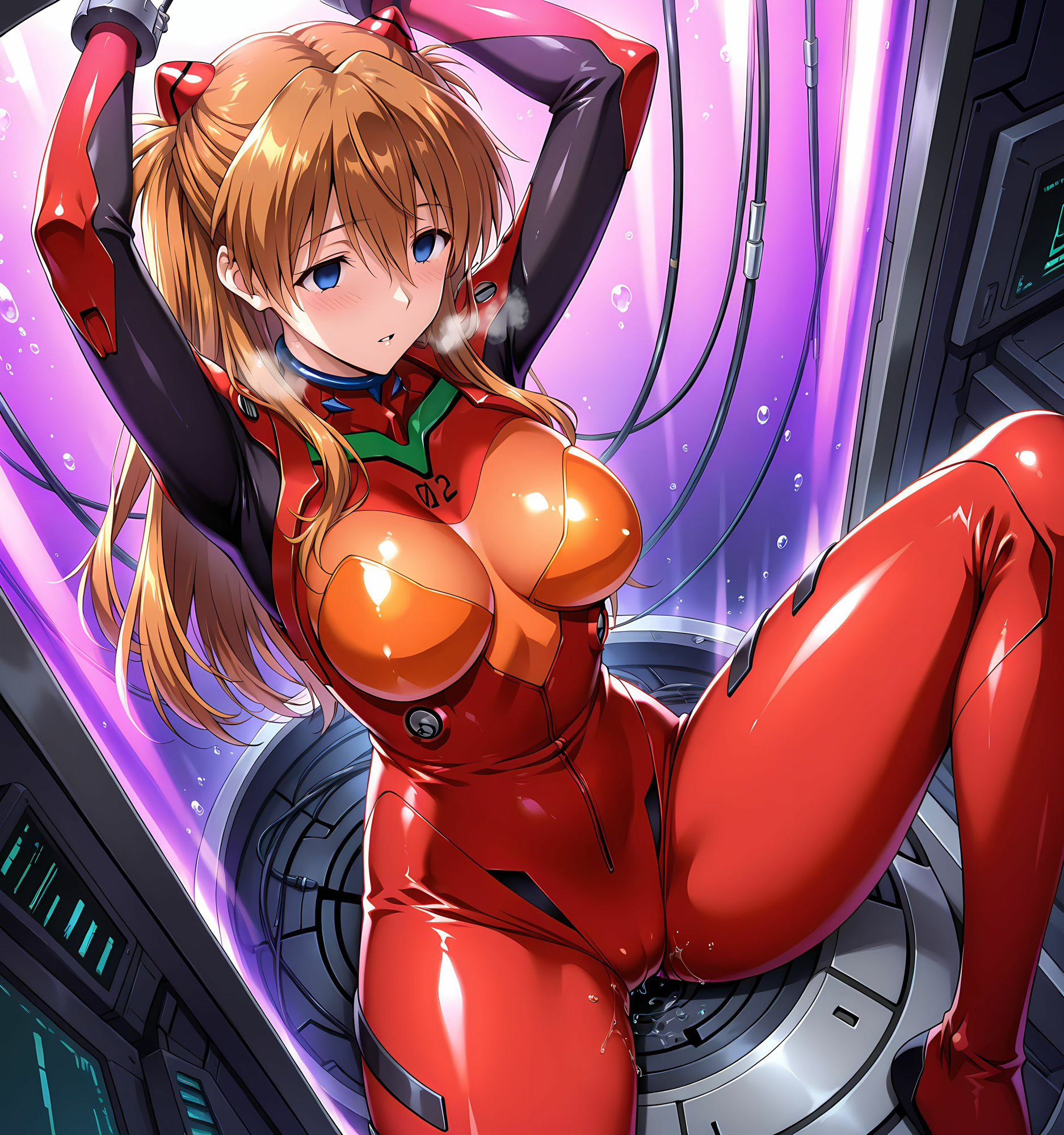 アスカ機械洗脳悪堕ち〜ドスケベ交尾 サンプル4ページ目