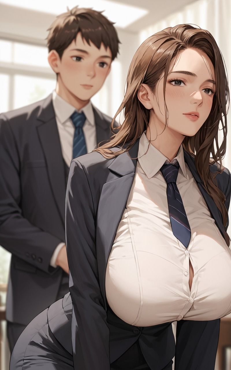 優秀な女上司を誘って種付けプレスを繰り返す サンプル8ページ目