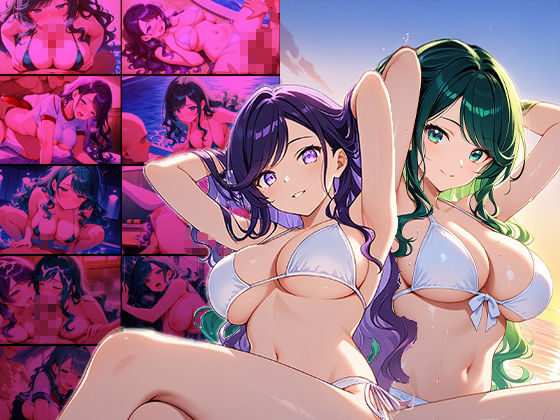 【100円】カラーツインズ Vol.0 爆乳双子グラドル撮影会【FANZA専売】 サンプル1ページ目