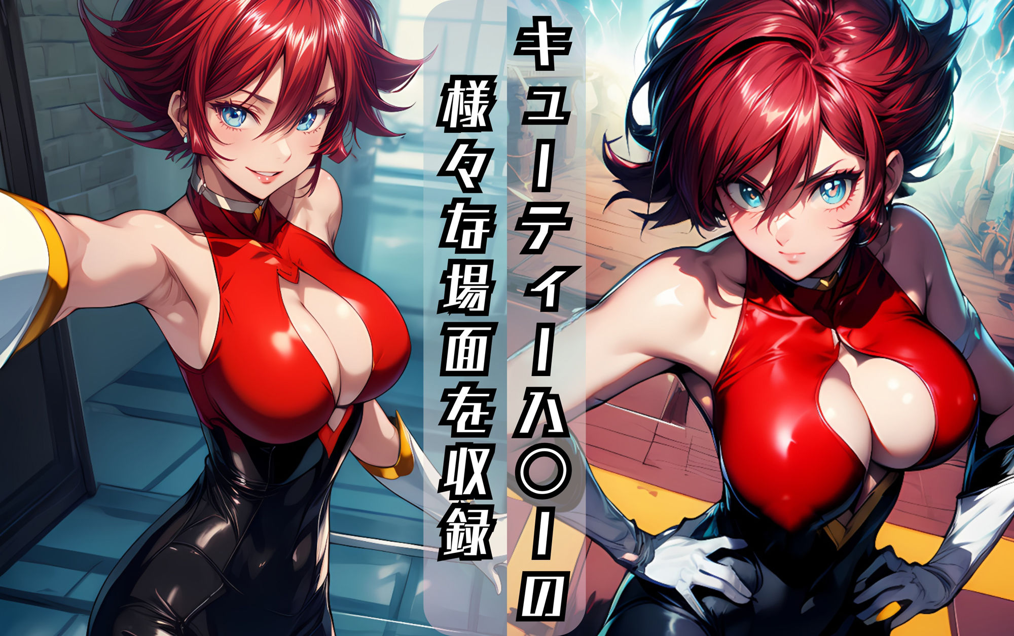 キューティーハ〇ーのエッチな日々 サンプル1ページ目