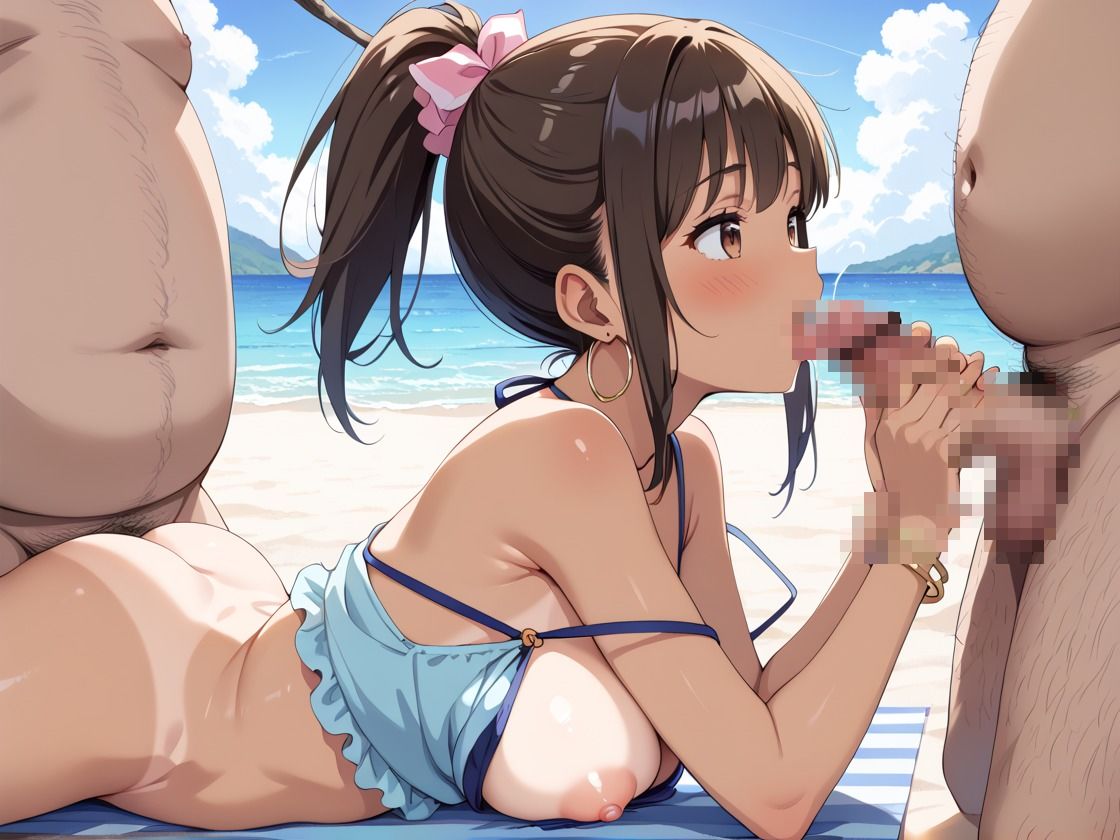 性育指導〜おじさんに優しい黒ギャルにムラムラして犯しました サンプル4ページ目